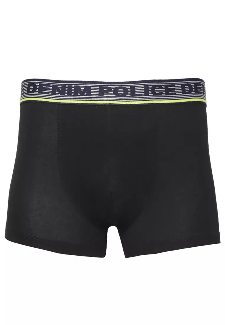 POLICE Celana Dalam Boxer Cotton Spandex Premium Pria