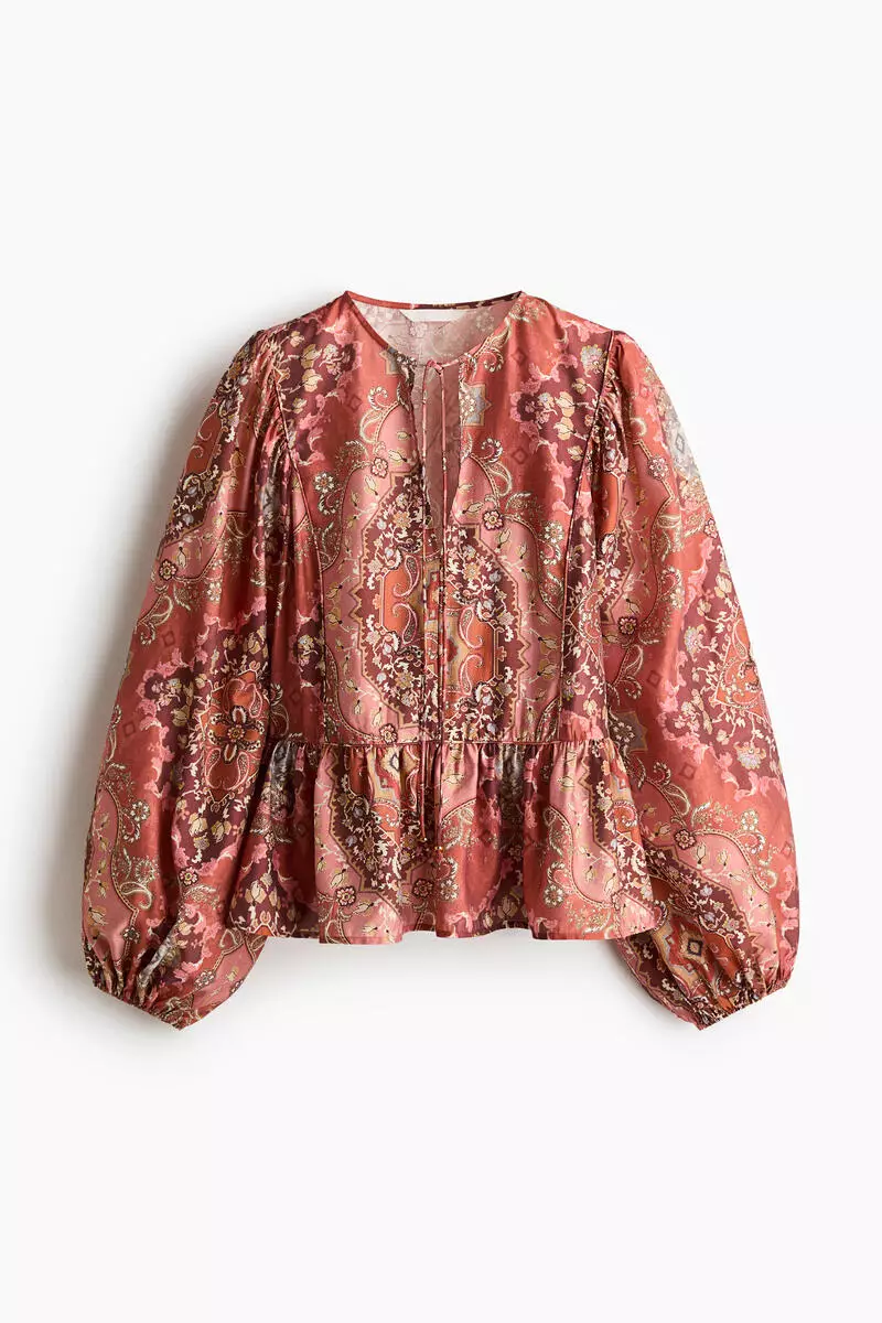 Peplum blouse