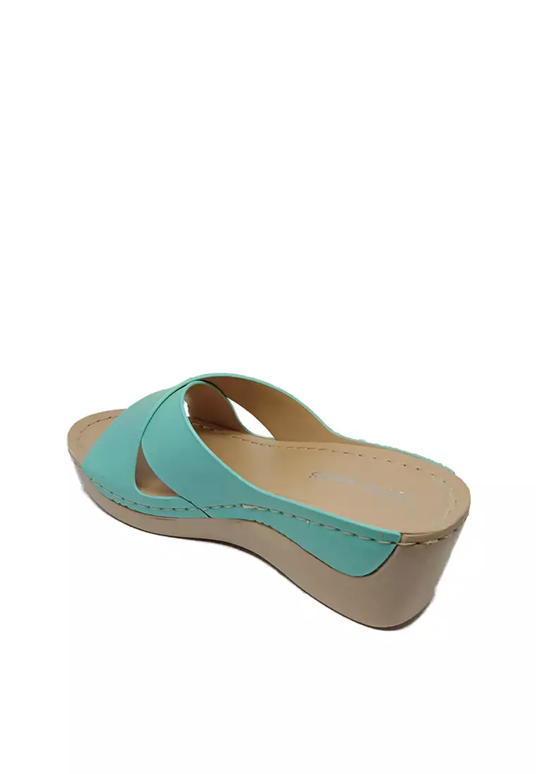 Buy Otto Hershel Cross Strap Wedge Sandals 2024 Online ZALORA