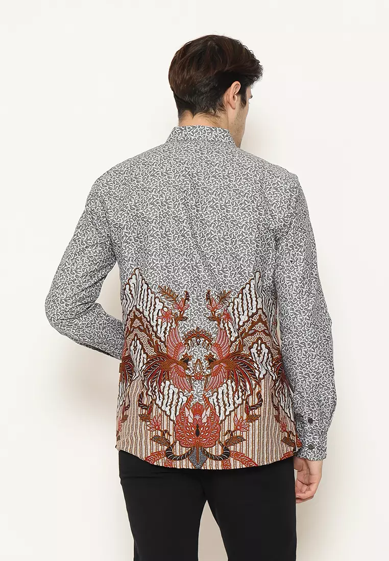 MY AKSA BATIK PRIA KEMEJA PANJANG FURING YUDA YASMIN