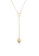 Elli Jewelry white Necklace Y-Chain Heart Romance Love Diamond Gold Plated 8D54BACBB0CC9AGS_1