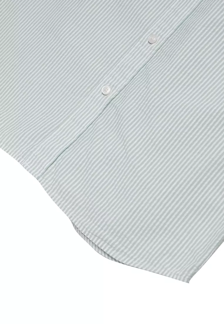 Buy Giordano Men's Seersucker Short Sleeves Shirt 2024 Online | ZALORA ...