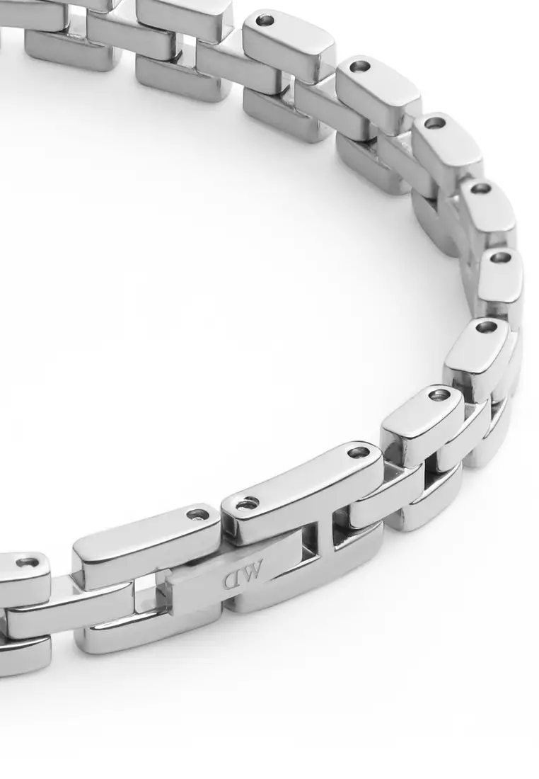 3-Link Bracelet Silver - Unisex Bracelet for women and men stainless steel Bracelet DW Official Authentic Original gelang tangan perempuan lelaki DW