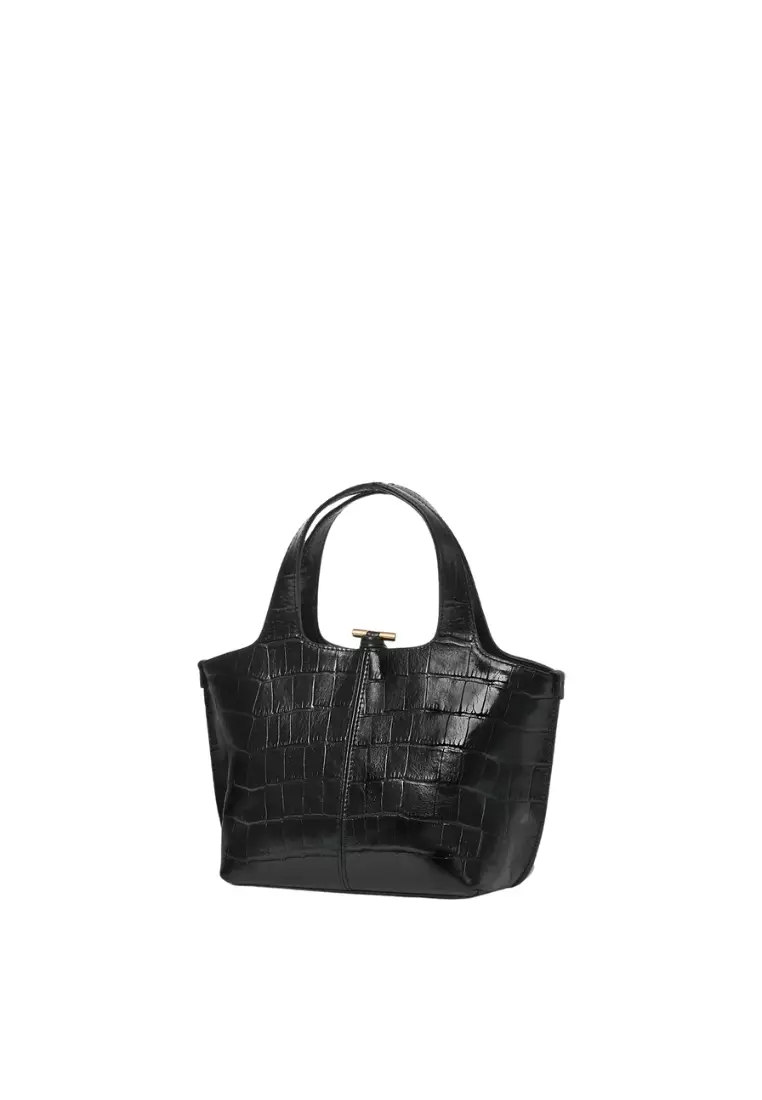 Panier Petit Bag - Pattern Black