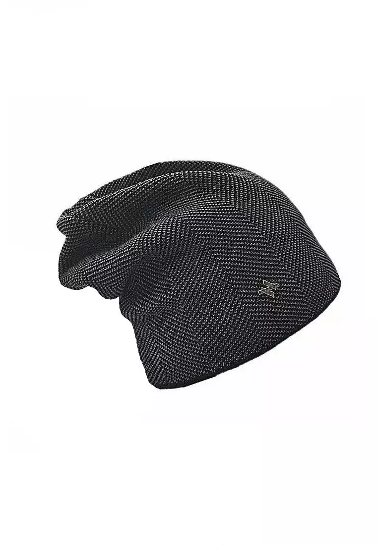 Tamirat Kupluk Unisex Winter Warm Beanie Hat Cycling Skiing Cap Casual Material Fabric ORIGINAL - Black