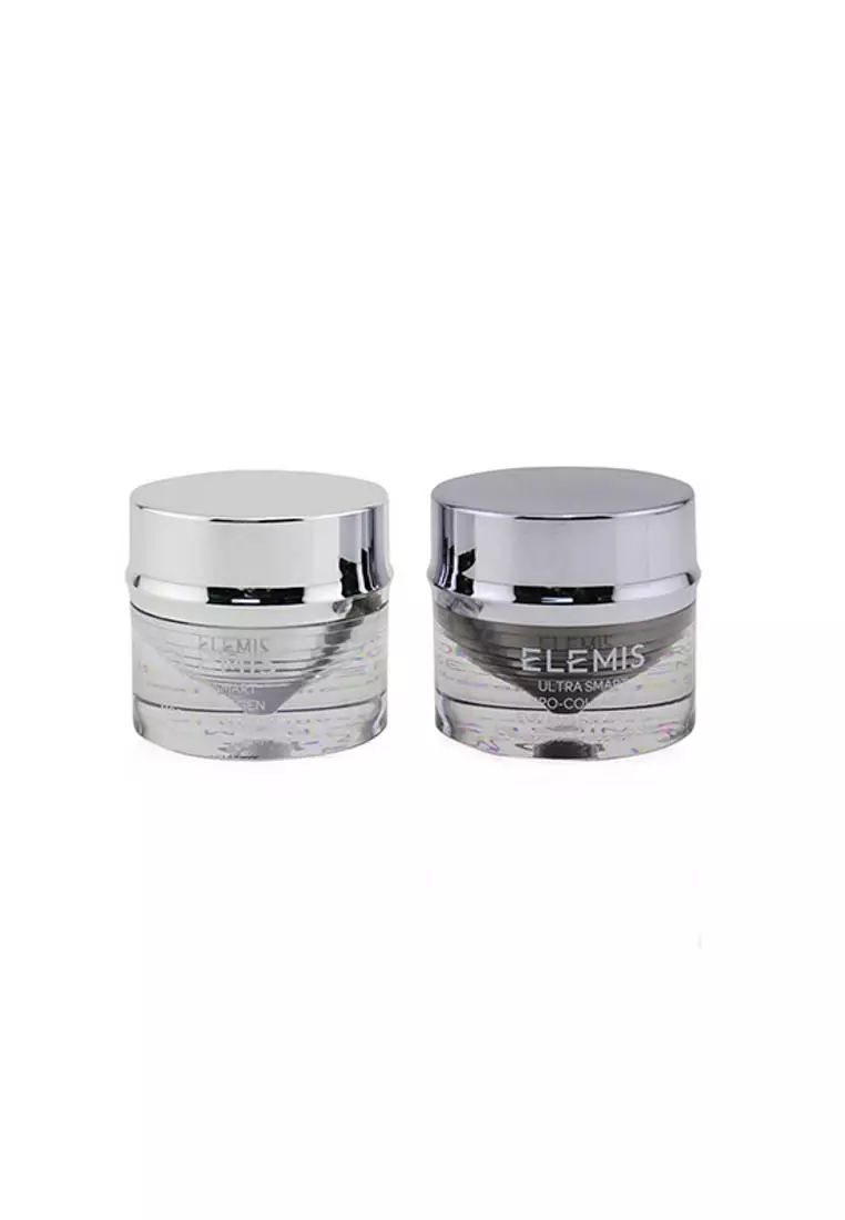 ELEMIS - Ultra Smart Pro-Collagen Day & Night Eye Treatment Duo (1x Morning Eye Balm, 1x Evening Eye Cream, 1x Eye Tool) 2x10ml/0.3oz