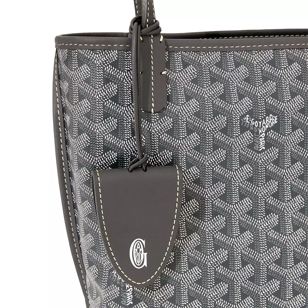 Anjou Mini Bag with Croc Universel Grey