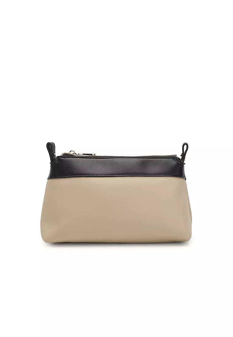 Women's Top Handle Bag / Sling Bag / Crossbody Bag / Shoulder Bag (Tas Tangan Wanita / Tas Selempang Wanita / Tas Bahu Wanita) - Hitam