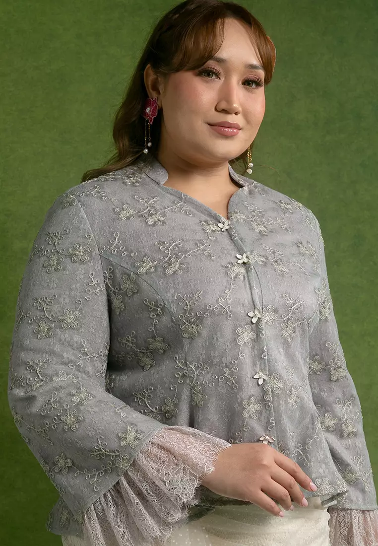 Lily Embroidered Kebaya Top