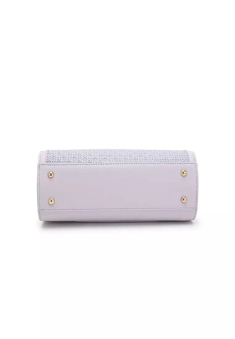 Women's Top Handle Bag / Sling Bag / Crossbody Bag (Tas Selempang / Tas Tangan) - Ungu