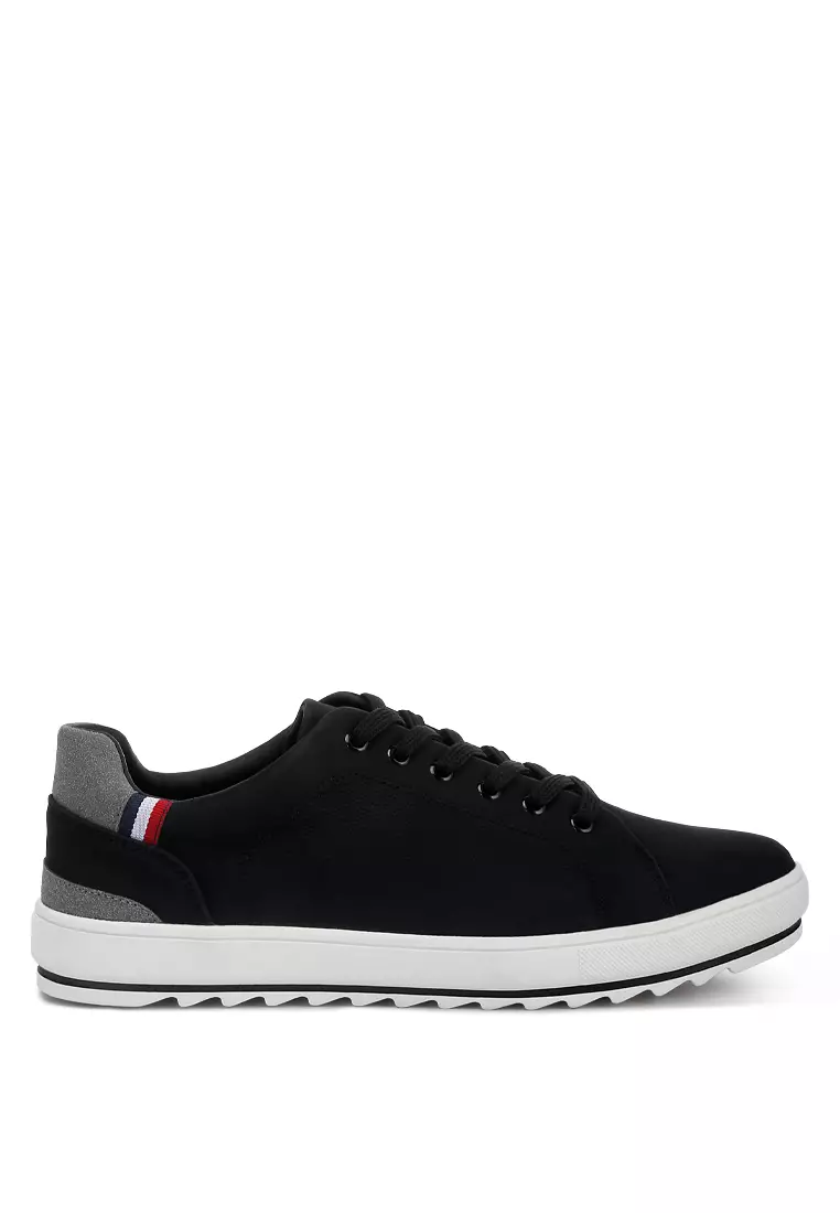 Discount on London Rag  shoes - SKU: Lug Sole Platform Sneakers In Black