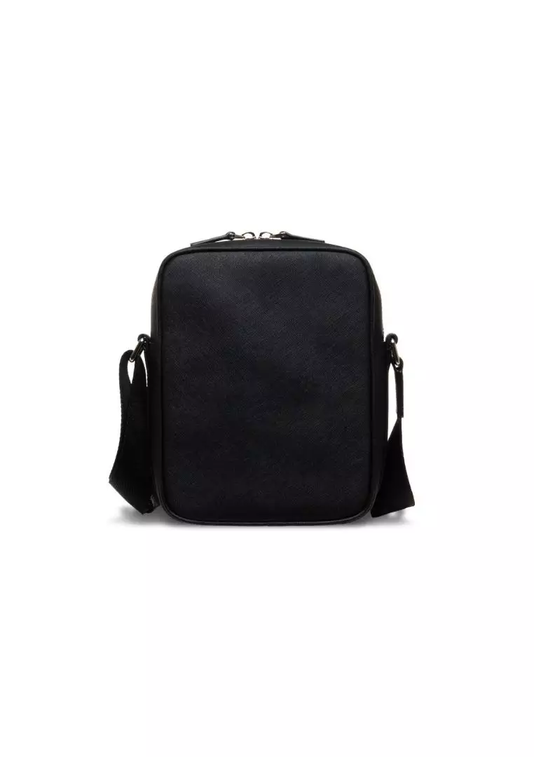 Pablo.O Leather Sling Bag - Black