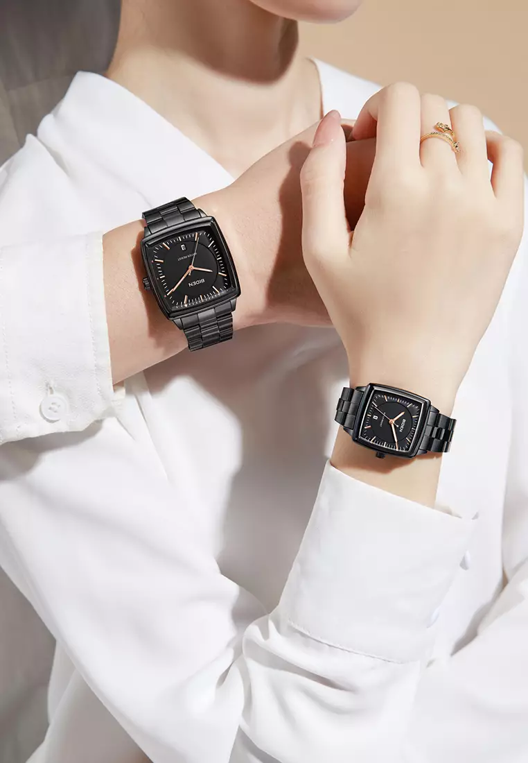 Jual Biden Watch Jam Tangan Couple Original Full Luminous Kuarsa