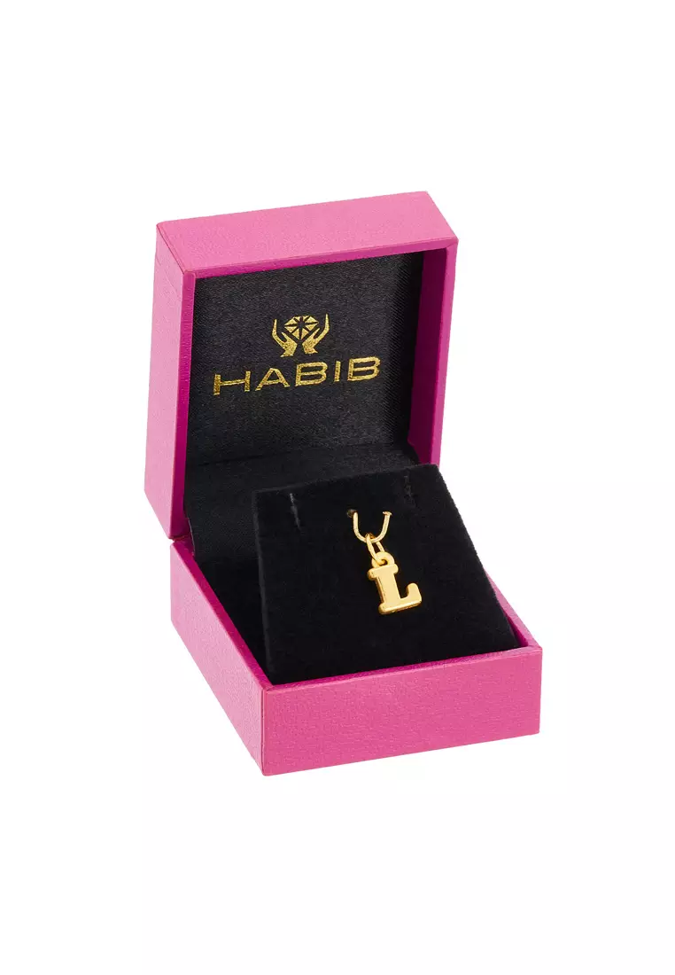 HABIB 999/24K Yellow Gold Pendant DTP010924(L)