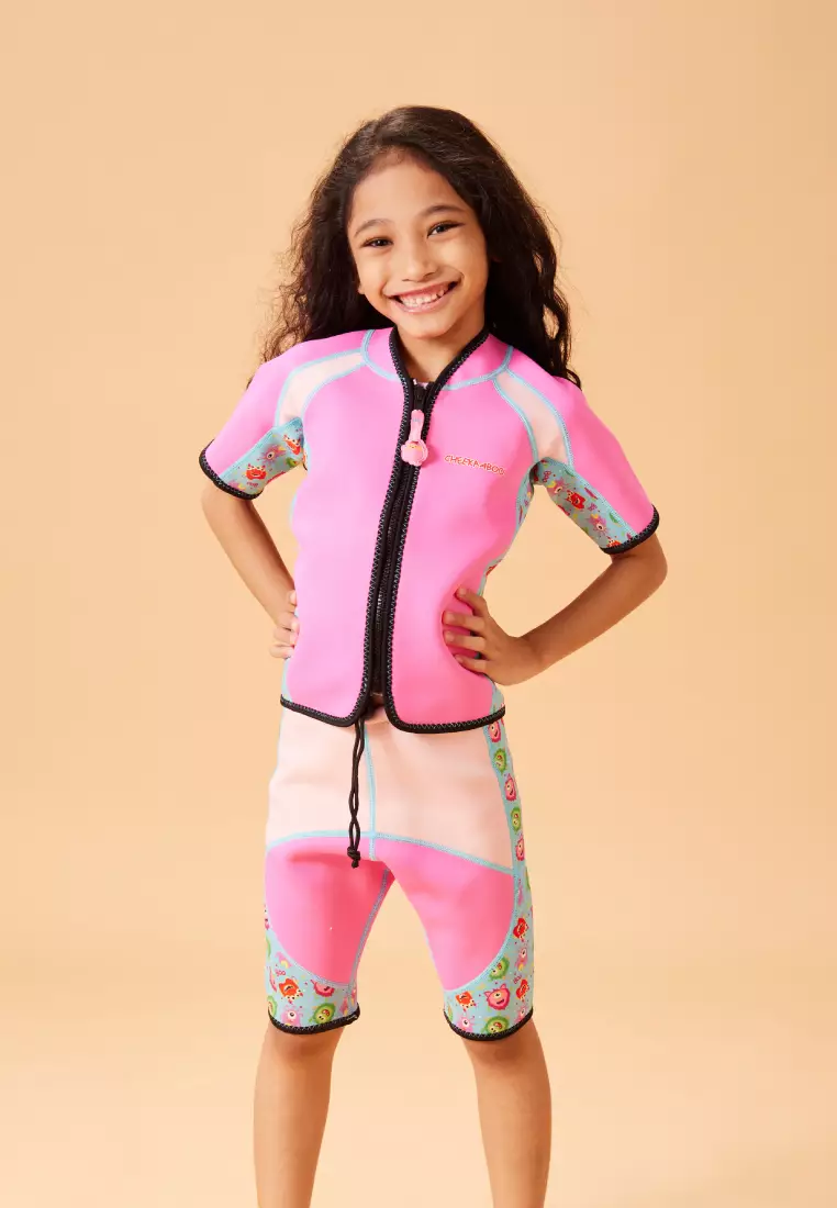 Thermal swimwear top