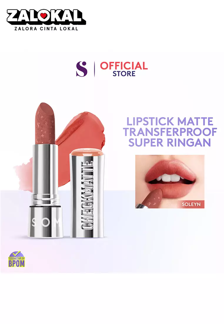 SOMETHINC Checkmatte Transferproof Lipstick - 09 Soleyn