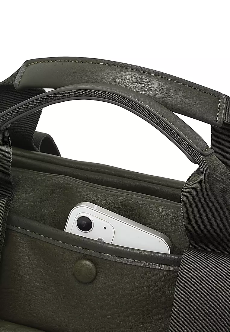 Women's Top Handle Bag / Sling Bag / Crossbody Bag (Tas Selempang / Tas Tangan) - Hjau