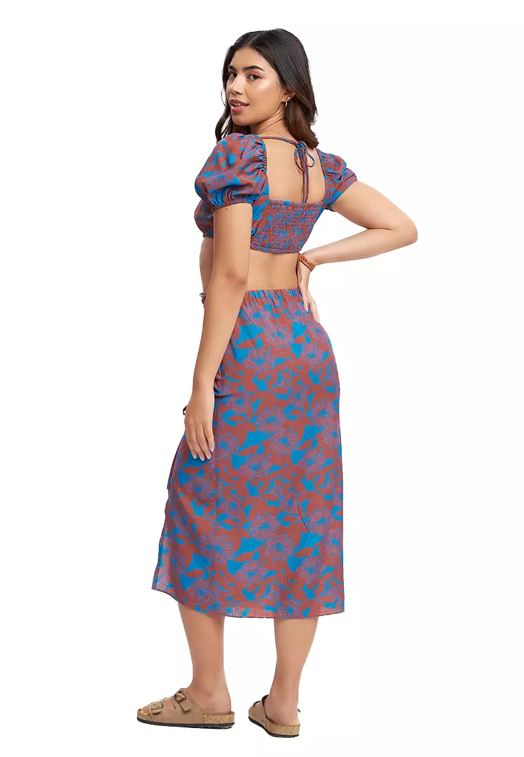 Paraiso Midi Skirt With Tie Adjuster
