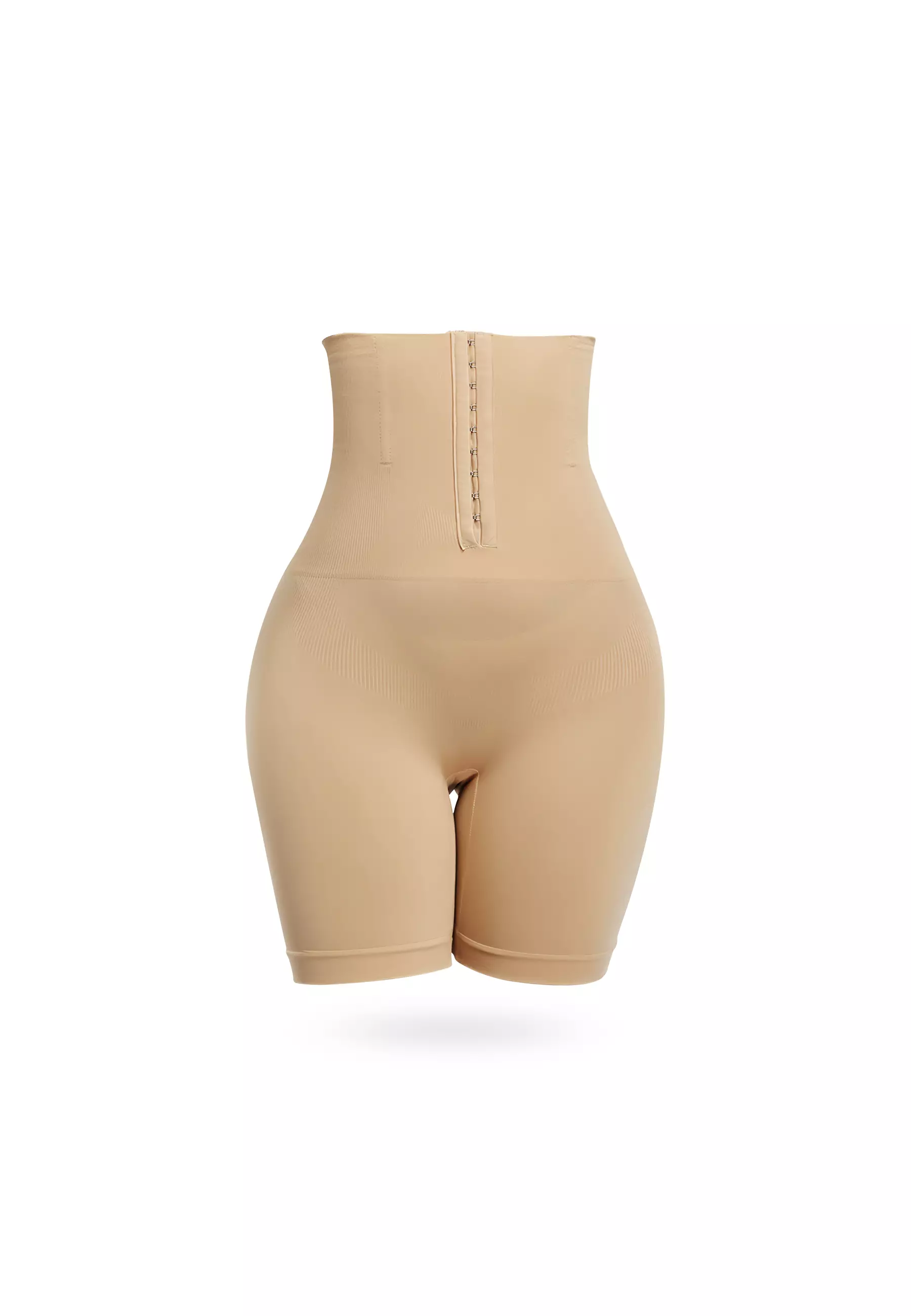 WIMIU Korset Celana 9 Kait Pelangsing Pengecil Perut Buncit High Waist Polos Olahraga Wanita Gym Sport Body Shaper Tummy Control Slimming 500084