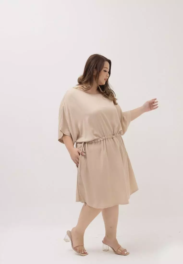 Plus Size Dress Sadie Nude