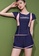 A-IN GIRLS pink and navy (2PCS) Fashionable Sports Split Swimsuit B1B9CUS3067159GS_5