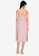 ZALORA BASICS pink Sweetheart Cut Out Midi Dress 98C40AA355DB6DGS_2