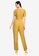 Springfield yellow Flowy Jumpsuit 1FF26AA7D599EAGS_1