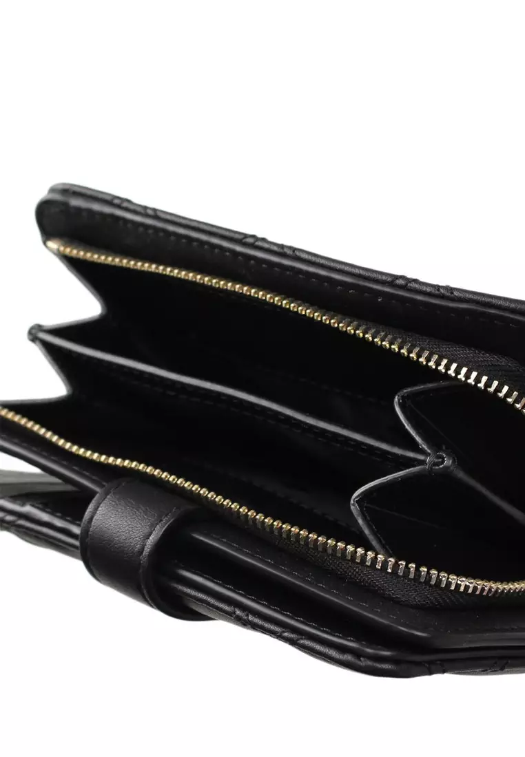 Kate Spade Kate Spade Natalia Medium Compact Bifold Wallet Black 2024