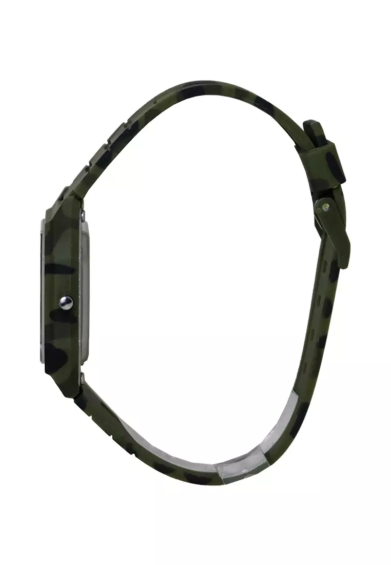 Axis Blake Camouflage Green Analog Digital Resin Unisex Watch AP3374-2503