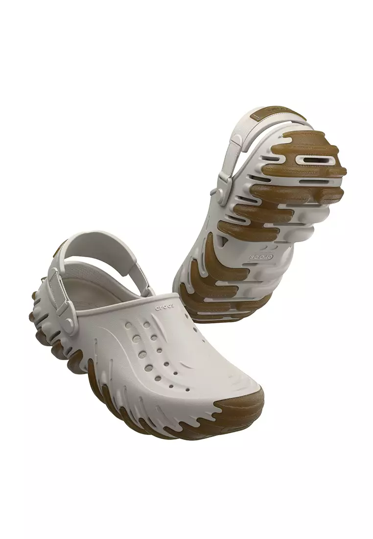 Crocs Unisex Echo Gum RO Clog - Chalk