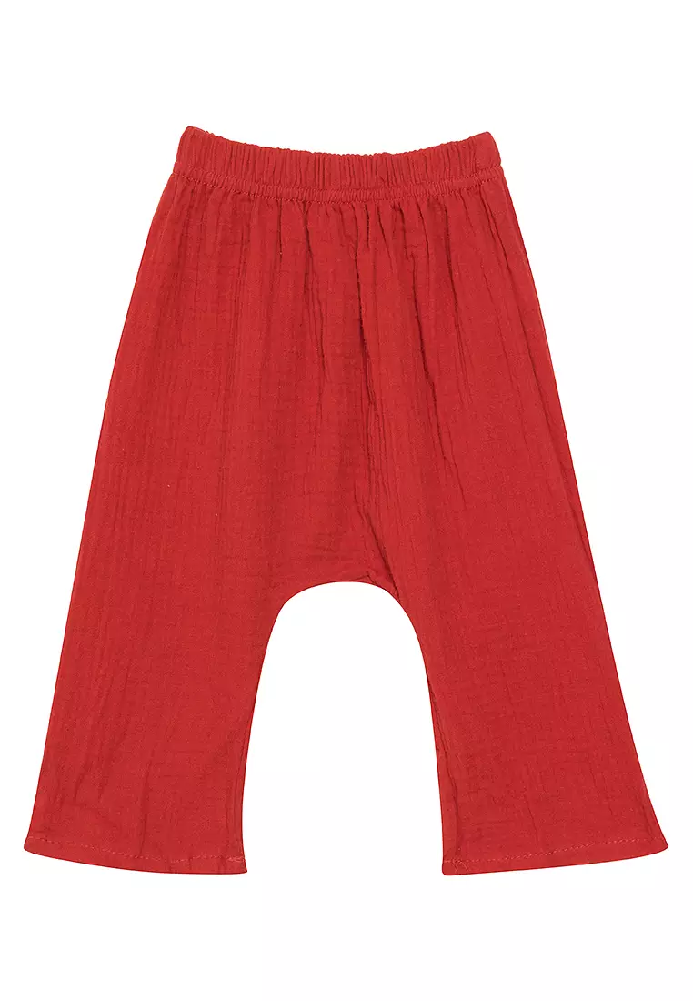 Tali Pleated Linen Pants