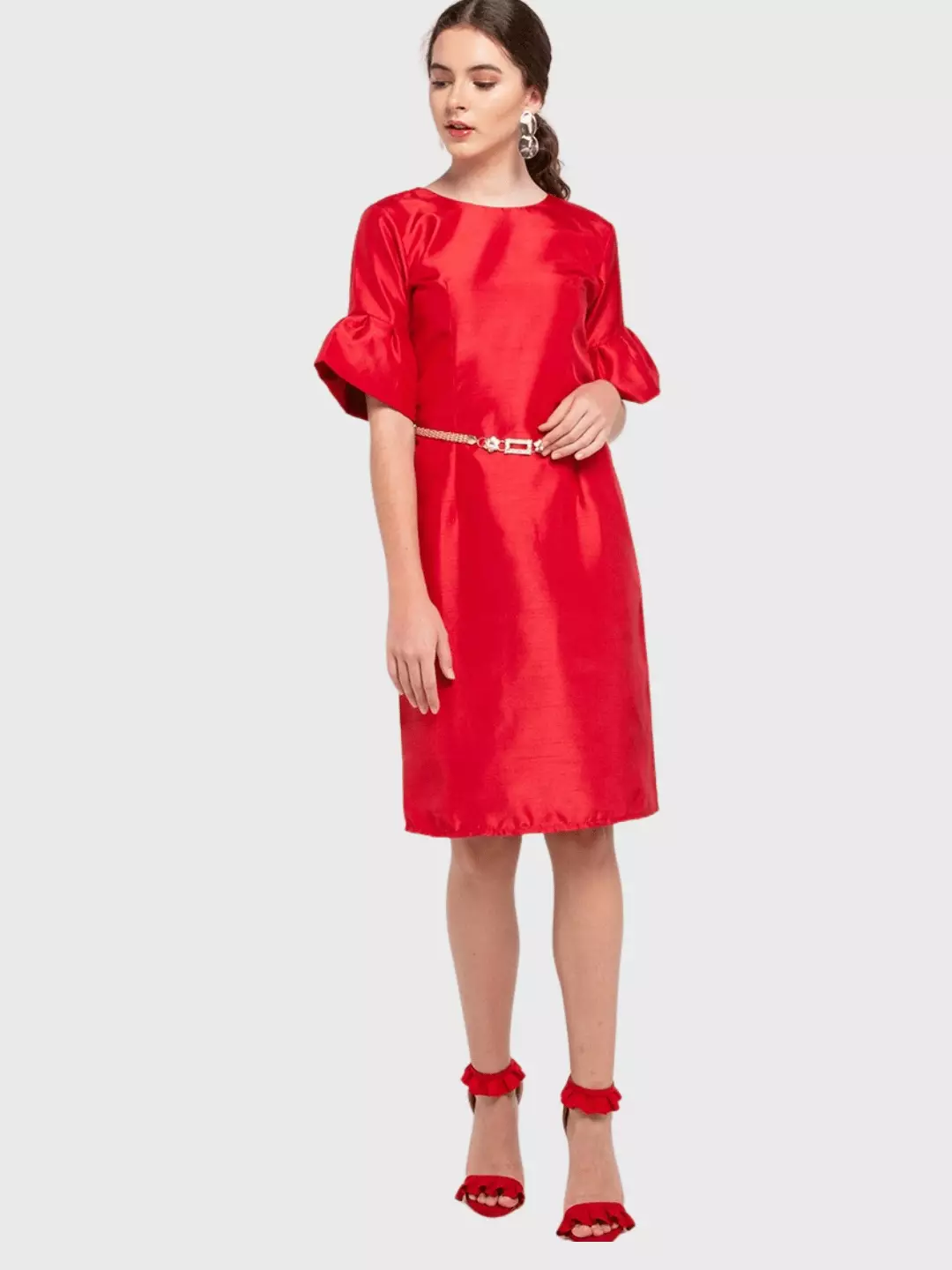 Chanira Hendrika Dress - Red