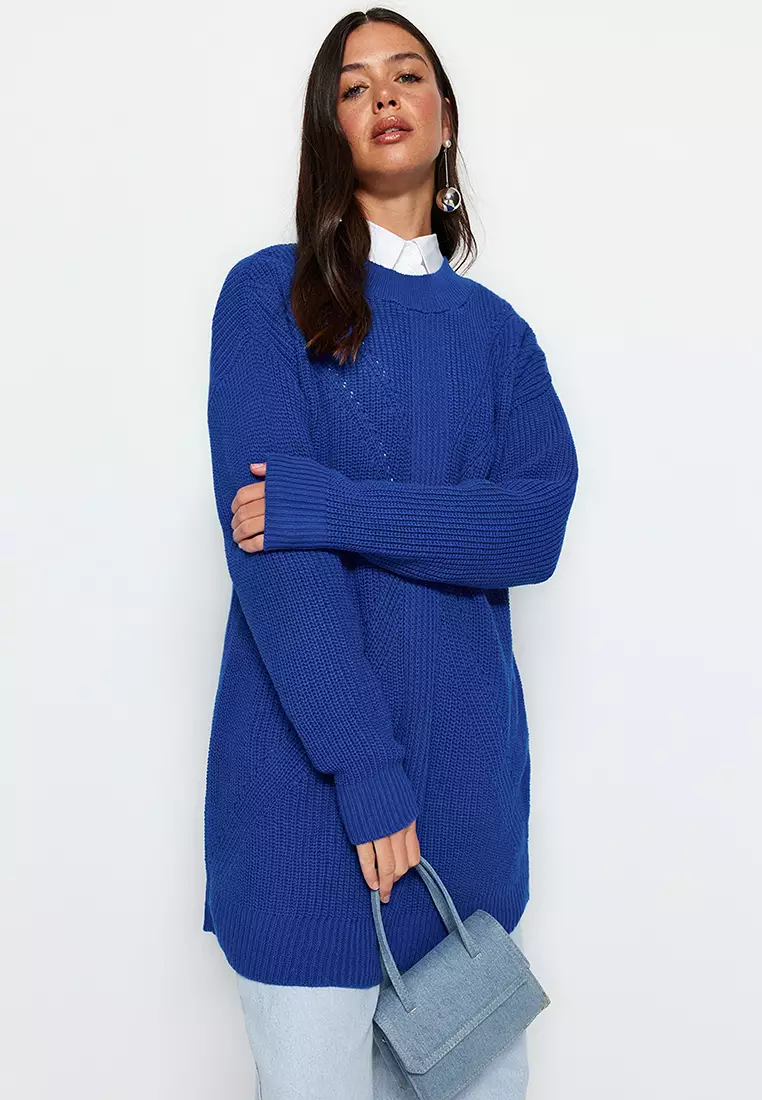 Crew Neck Knitwear Sweater