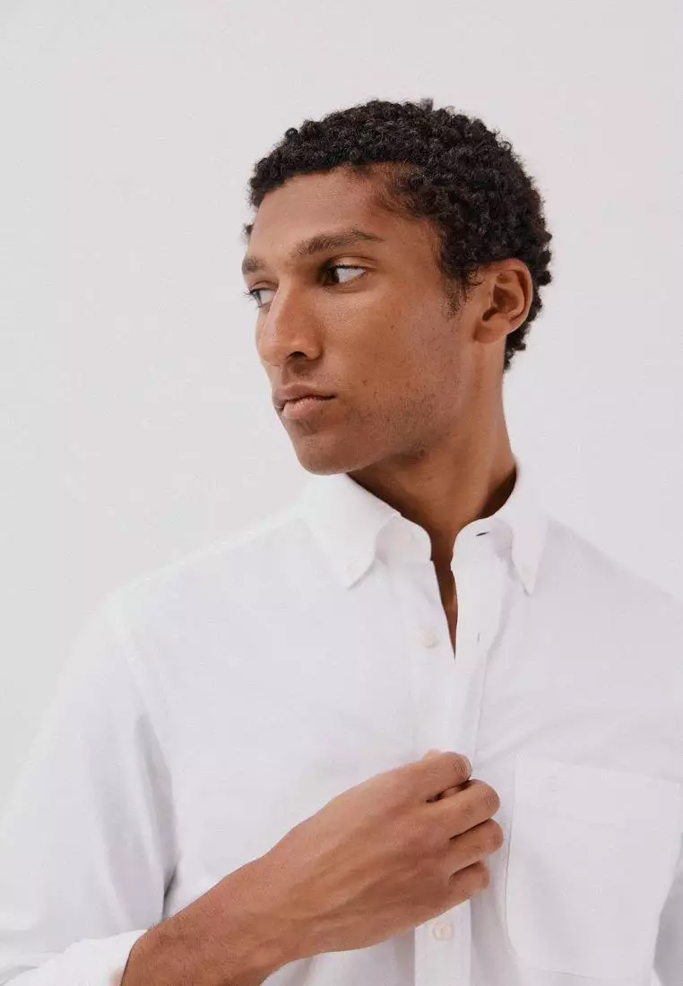 Plain Oxford Shirt