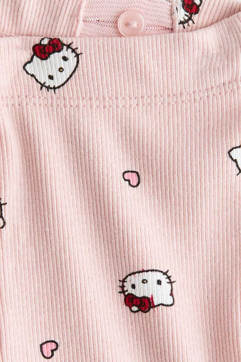 2-piece printed cotton set