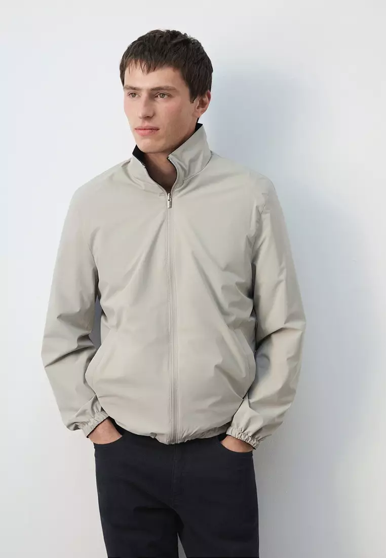 Reversible Quilted Water-Repellent Reversible Jacket