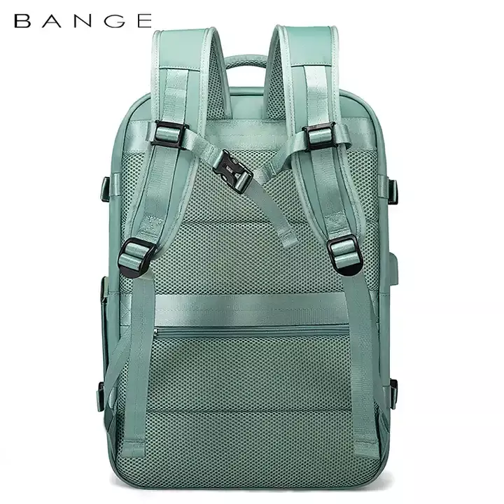 Bange BG1801 Tas Ransel Laptop Kerja Backpack Travel pria 15.6 Inch - BLUE