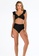 LYCKA black LWD7304-European Style Lady Bikini Set-Black 3532BUS4979539GS_4