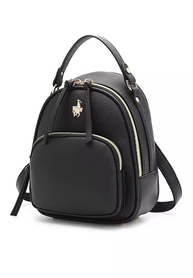 Buy Swiss Polo Women's Casual 2-Way Backpack Black 2025 Online