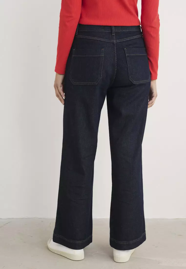 Seasalt Cornwall Blue Sennen Cove Jean