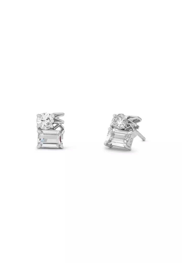 Mk silver earrings shop