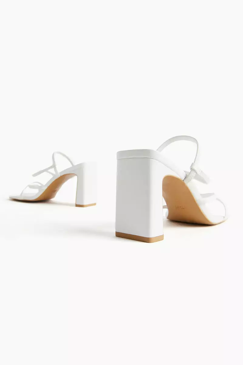 Block-heeled sandals