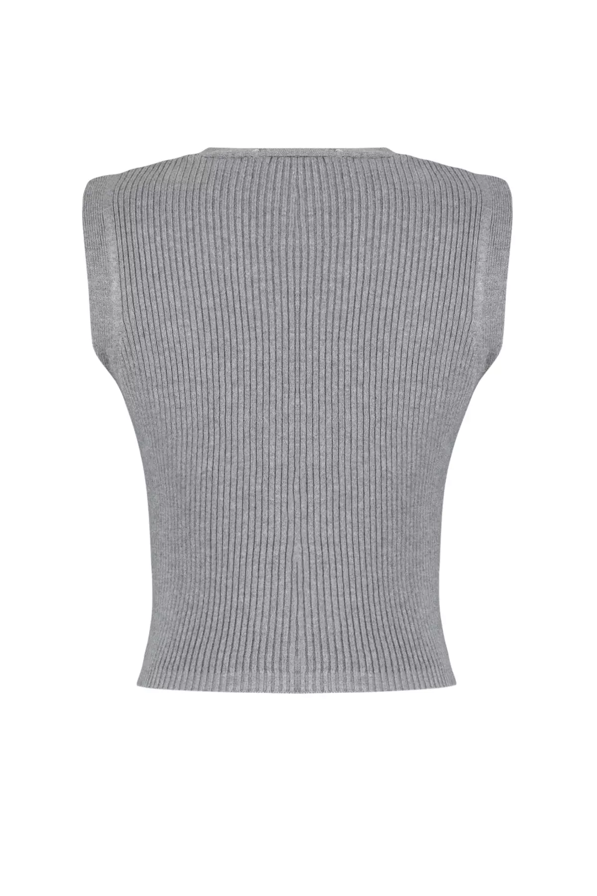 V-Neck Knit Vest