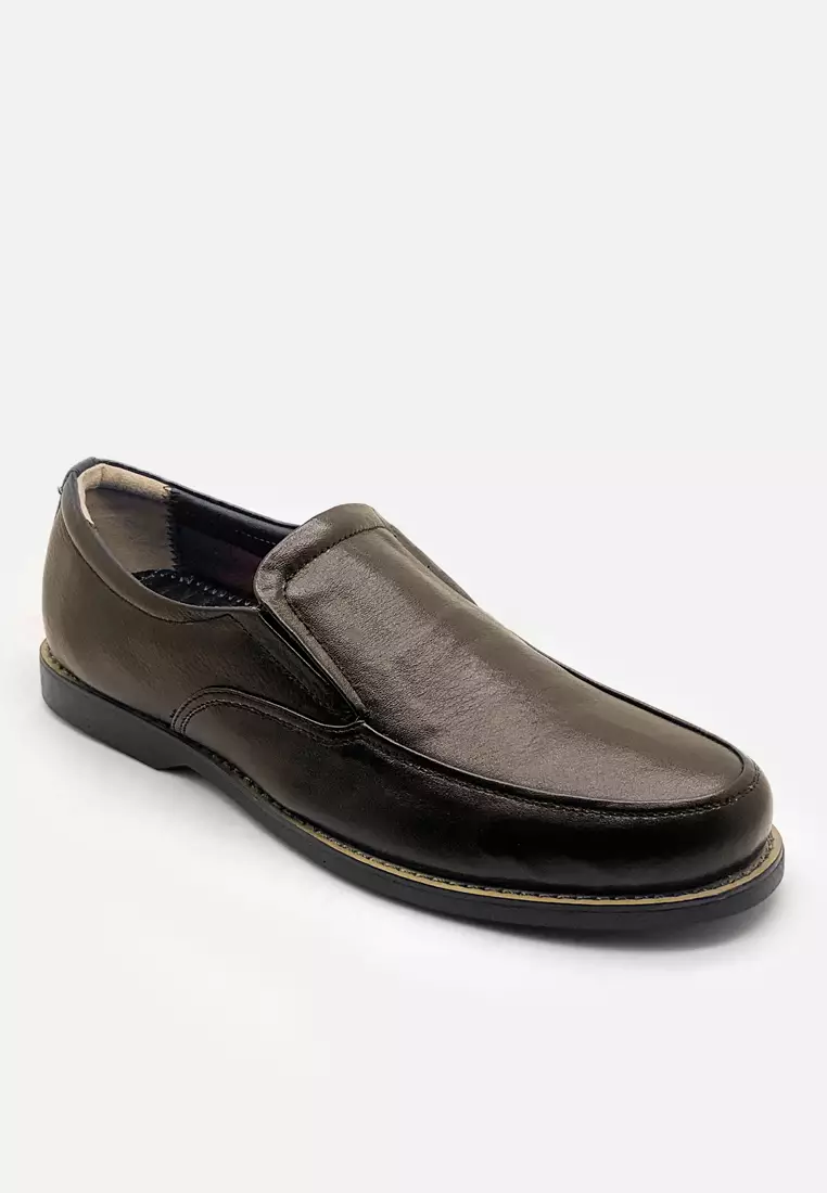 James Men Formal Slip On Cow Leather Workwear