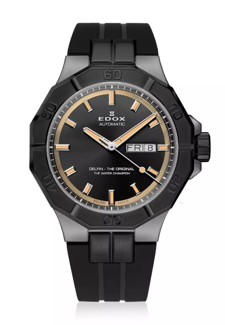 Buy Edox Edox Delfin Day Date Swiss Made Automatic Men Watch