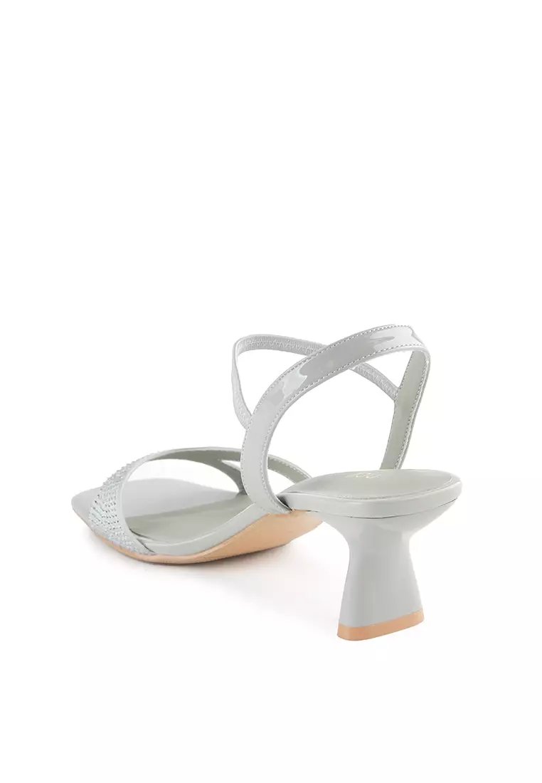 EMMY Y25127-13 HIG HEELS SAGE GREEN