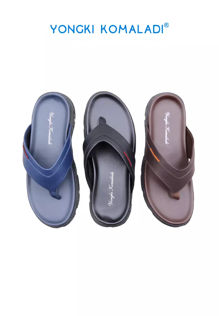 [ ORIGINAL ] YONGKI KOMALADI SANDAL OL-ESRF479-24 COFFEE