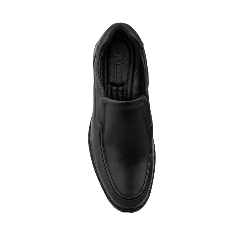 Sepatu Kulit Pria Pantofel Formal Gino Mariani Izel Black