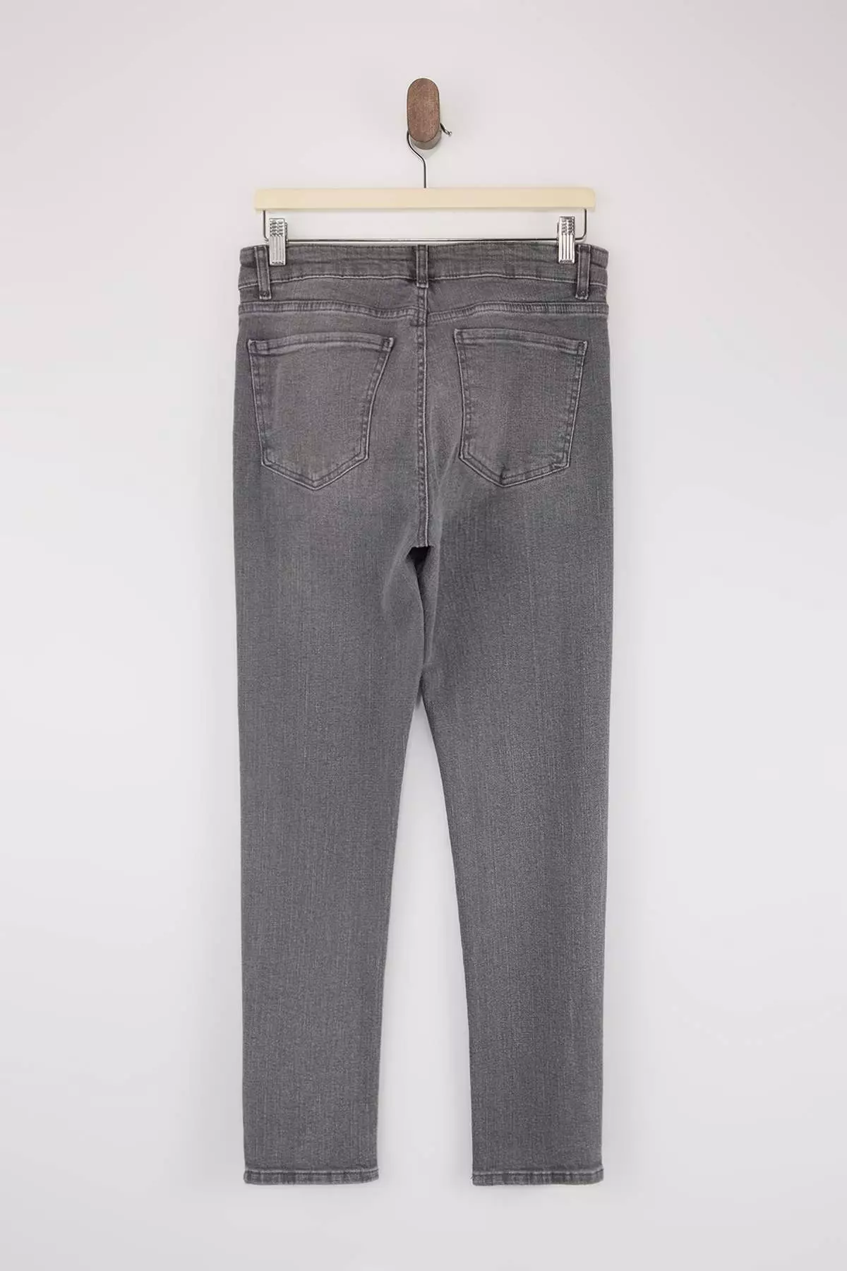 Slim Fit Stretch Fabric Denim Pants Jeans