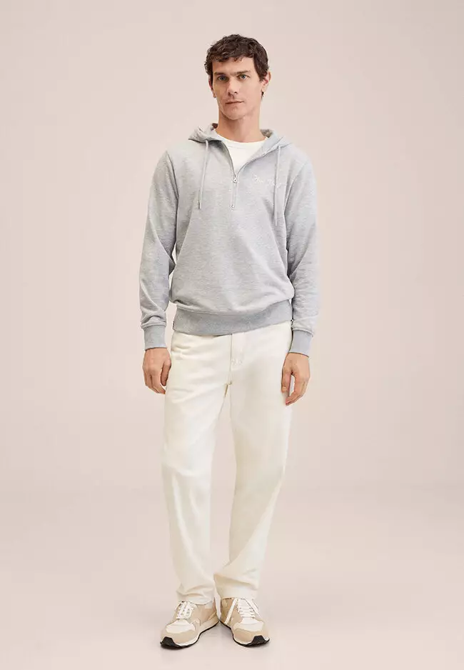 Message Zip Hood Sweatshirt